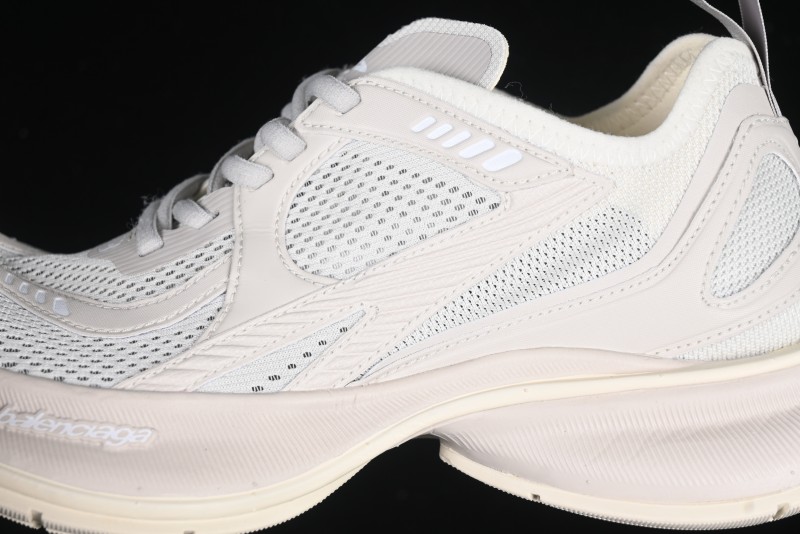 Balenciaga Circuit Lightweight Distressed Print Round-Toe Fashion Casual Sneakers - WFLGY2000