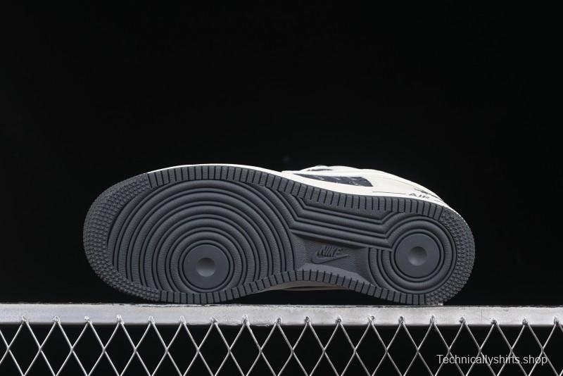 Nike Air Force 1 '07 Low Stussy Collaboration Beige Grey Casual Sneakers - XZ6188-726