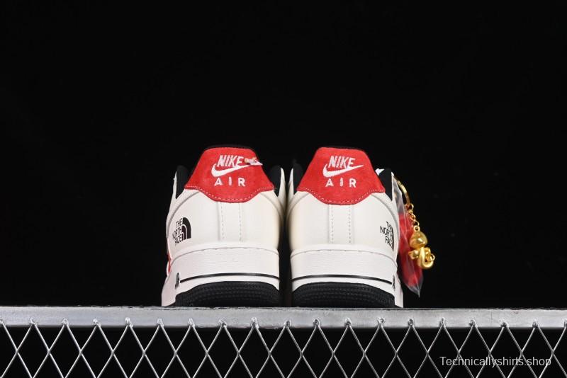 Nike Air Force 1 '07 Low The North Face Collaboration Year of the Snake Limited Edition Golden Snake Design Low-Top Casual Sneakers - DM6688-028