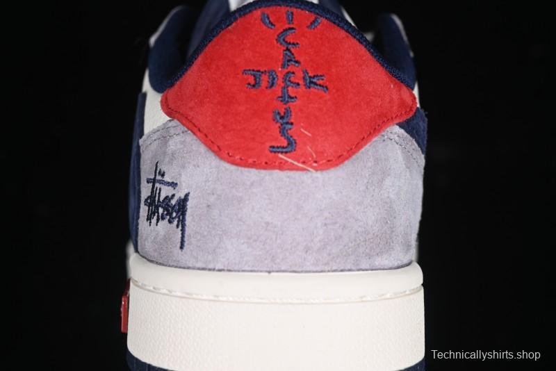 Nike Travis Scott x Fragment Design x Air Jordan 1 Low OG SP AJ1 Retro Sneakers - SJ2068-141