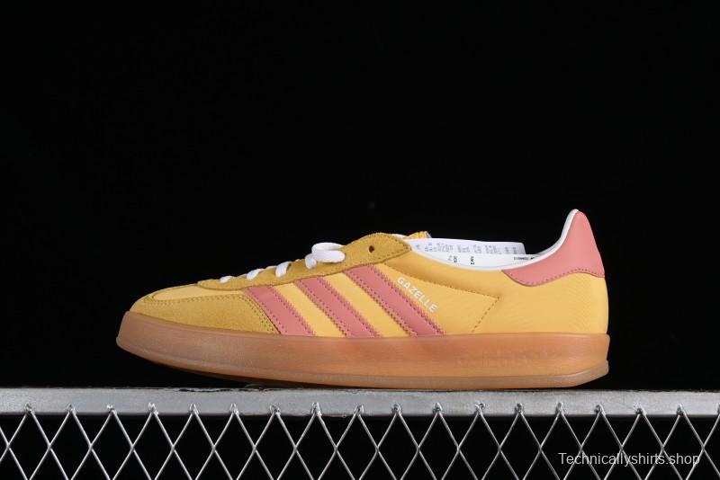 Adidas Originals Gazelle Indoor Retro Casual Slip-Resistant Wear-Resistant Low-Top Sneakers - IE2959