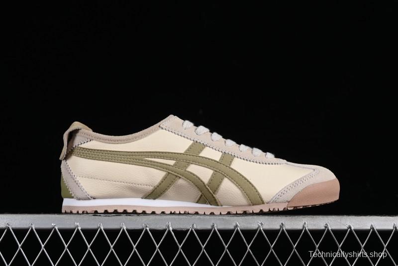 Onitsuka Tiger Mexico 66 Low-Top Leather Casual Running Shoes - 1183C076-101