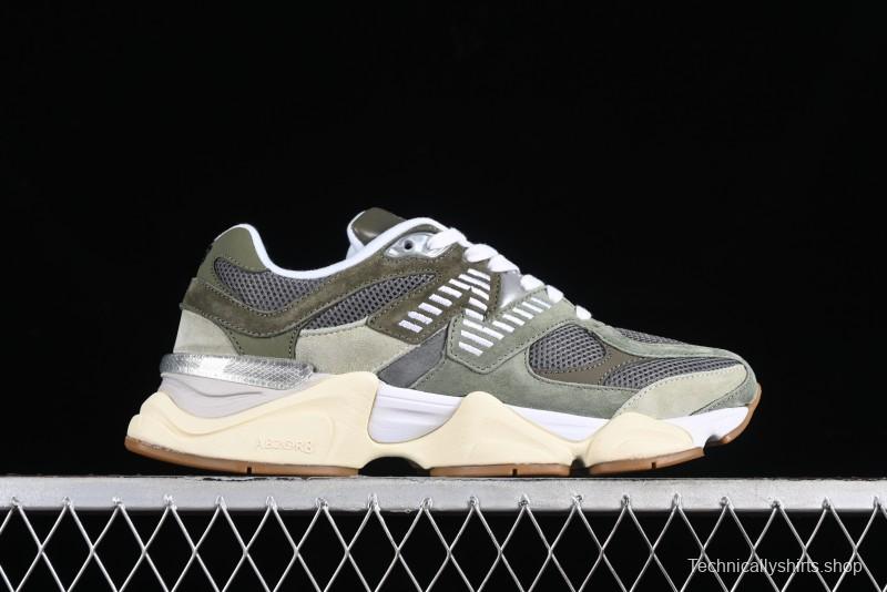 Joe Freshgoods x New Balance 9060 Retro Running Sneakers with ABZORB Cushioning - U9060FOC