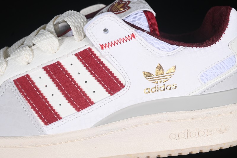 Adidas Forum 84 Low Retro Basketball Shoes Snake Year Limited Edition - JP9969