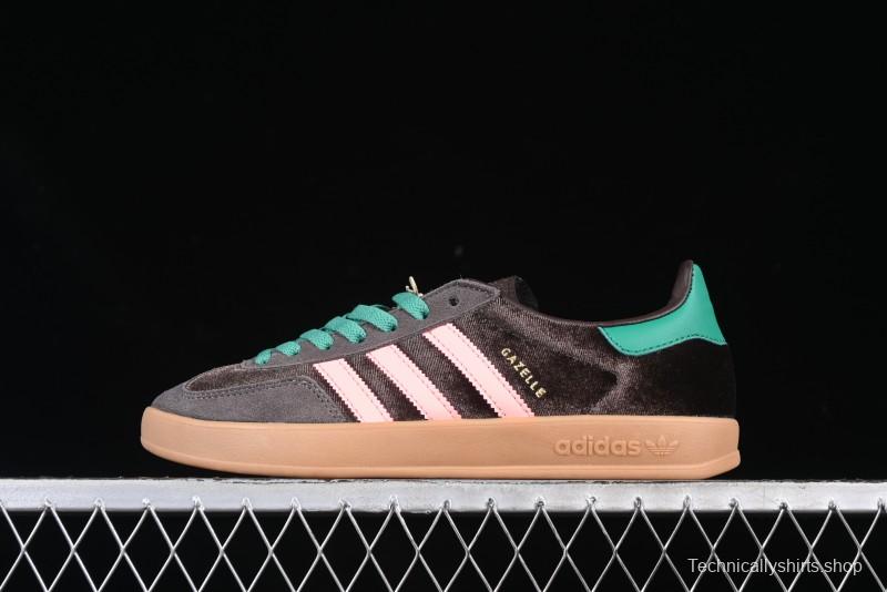 Adidas Originals Gazelle Indoor JI2714 Retro Casual Slip-Resistant Low-Top Sneakers