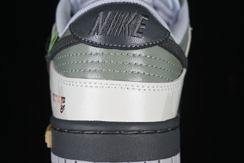 Nike Dunk Retro Low-Top Casual Sneakers with Panda Mischief Mountain Theme - DD1391-103