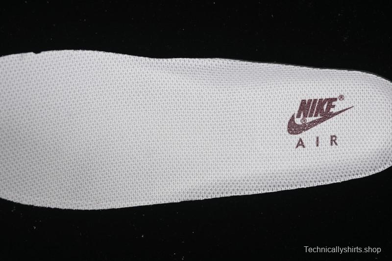 Nike Air Force 1 '07 Low The North Face Collaboration Burgundy Swoosh Casual Sneakers - KK1988-042