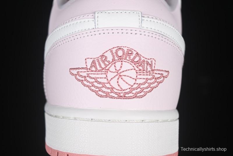 Nike Air Jordan 1 Low AJ1 Retro Casual Sneakers in Youthful Pink - IH0823-611