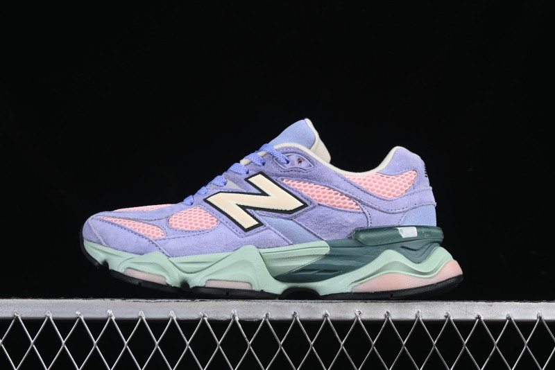 New Balance 9060 Retro Casual Running Sneakers with ABZORB Cushioning Technology - U9060WG1