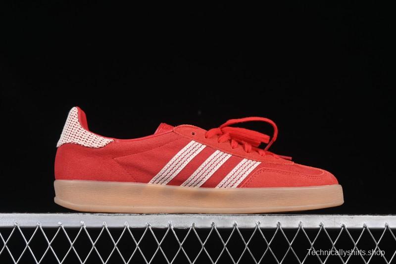 Adidas Originals Gazelle Indoor JI2756 Three Stripes Retro Casual Slip-Resistant Low-Top Sneakers - JI2756