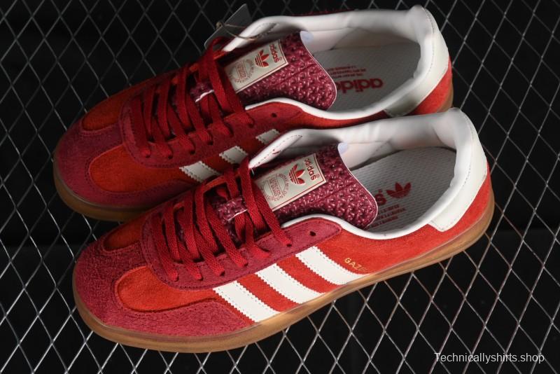 Adidas Originals Gazelle Indoor IE1051 Retro Casual Slip-Resistant Wear-Resistant Low-Top Sneakers