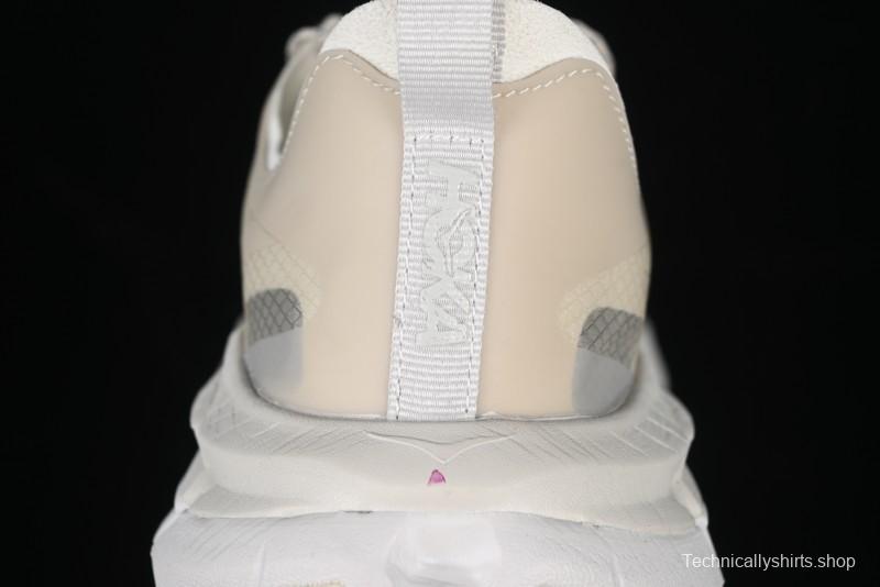 HOKA ONE ONE Satisfy Running Mafate Trail Low-Cut Cushioned Outdoor Hiking Shoes - 1157050 BONE