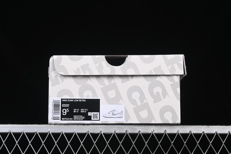 Nike SB Dunk Low The North Face Collaboration Anniversary High-End Custom Low-Top Casual Skate Shoes - BB7518-015
