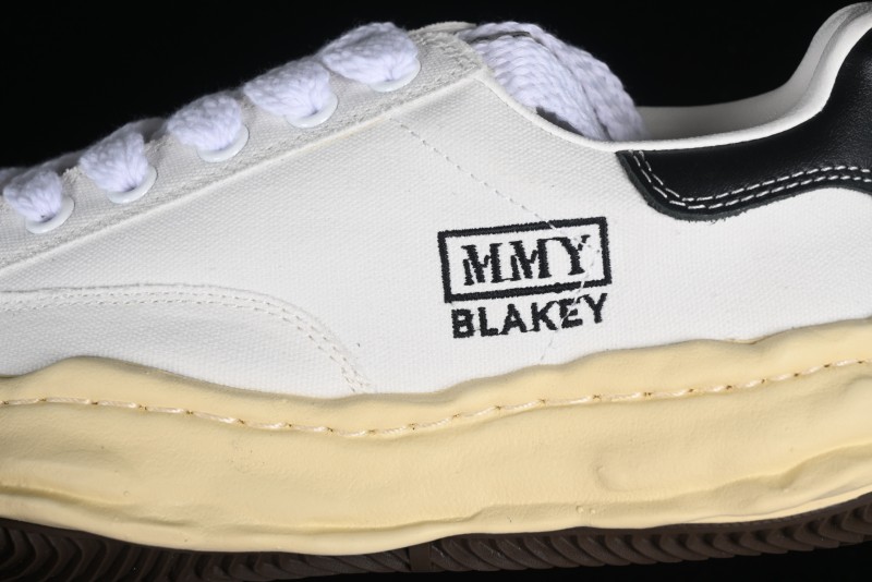 Wayne MMY Original Sole Leather Low Sneaker with Deconstructed Ice Cream Sole - W.E5