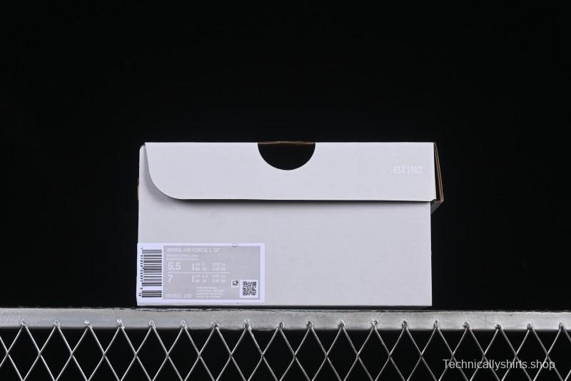 Nike Air Force 1 '07 Low Casual Sneakers with Full-Length Air Cushion - HV2511-100