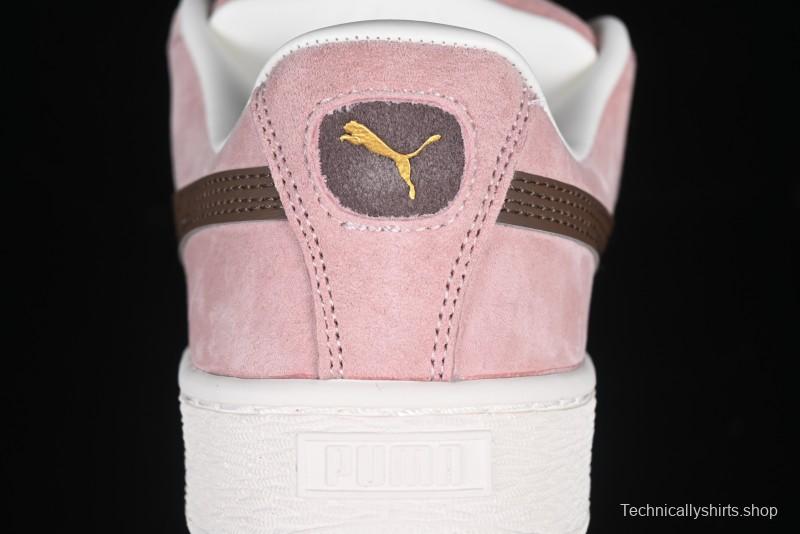 PUMA Suede Classic Sneakers - Rose Pink & Chocolate Brown