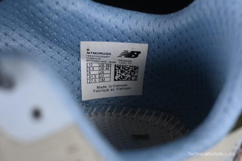 New Balance Fresh Foam X More V3TDS Low-Top Running Shoes with Durable Slip-Resistant Outsole - MTMORUG3