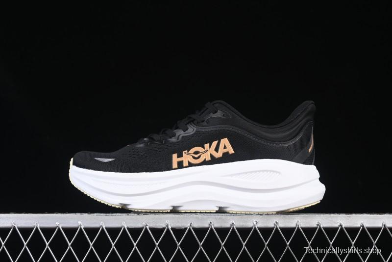 HOKA ONE ONE Bondi 9 Lightweight Breathable Running Shoes - 1162012 BRGL