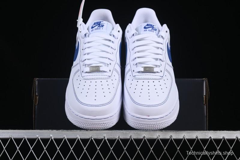 Nike Air Force 1 Low White & Blue – Iconic Leather Sneakers