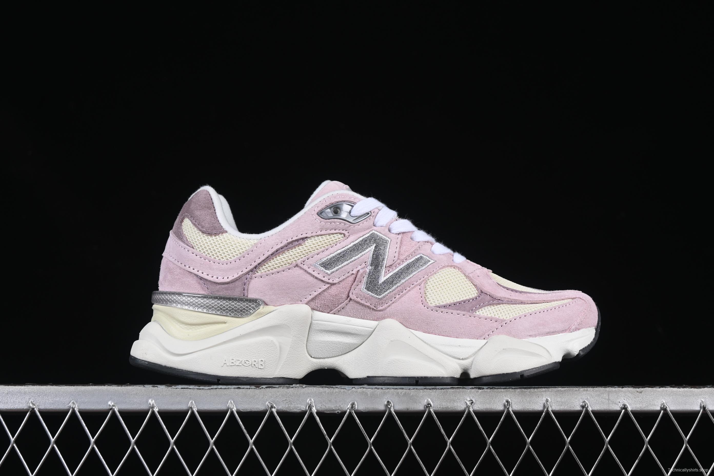 New Balance NB9060 Series Retro Casual Running Shoes with ABZORB Cushioning - U9060LBC