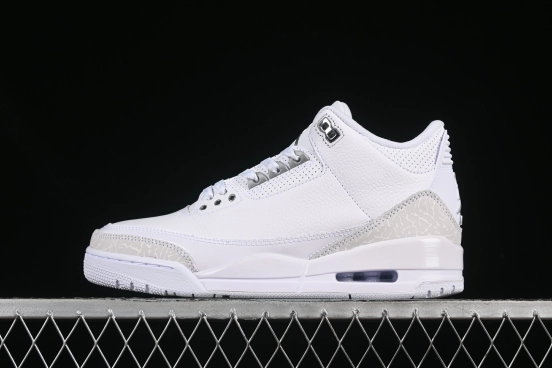 Nike Air Jordan 3 Retro "Pure Money" Basketball Shoes - CT8532-111