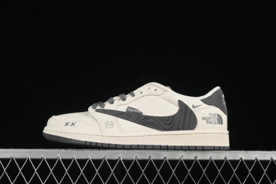 Nike Travis Scott x Fragment Design x Air Jordan 1 Low OG SP AJ1 Low Top Casual Sneakers - XS2024-013