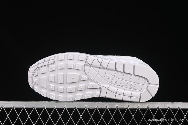 Nike Air Max 1 Retro Running Shoes with Half-Sole Air Cushion - 454746-107