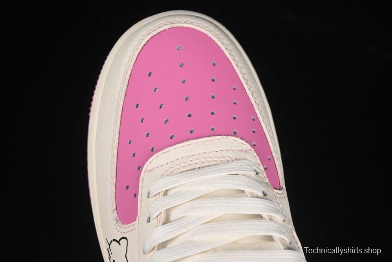 Nike Air Force 1 '07 Low Cartoon Cat Collaboration Pink Cartoon Cat Casual Sneakers - KK1988-082