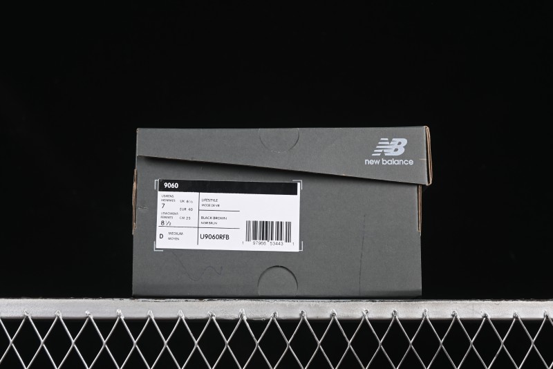 Joe Freshgoods x New Balance 9060 Retro Casual Running Sneakers with ABZORB Cushioning - U9060RFB