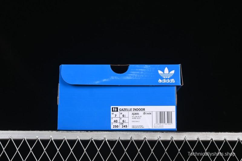 Adidas Originals Gazelle Indoor Retro Casual Anti-Slip Low-Top Sneakers - JQ2691