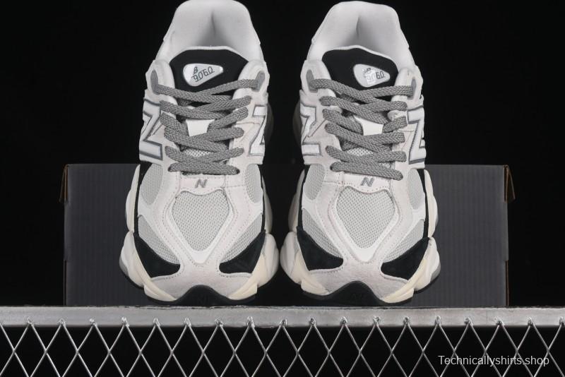 New Balance NB9060 Series Retro Casual Running Shoes with ABZORB Cushioning - U9060JBB