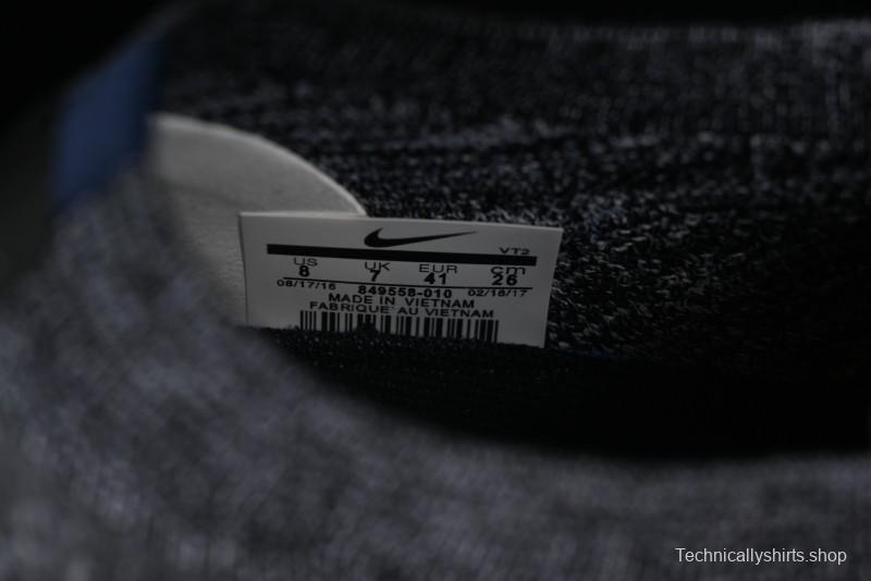 Nike Vapormax Flyknit Breathable Casual Running Shoes with Full-Length Air Cushion - 849558-010