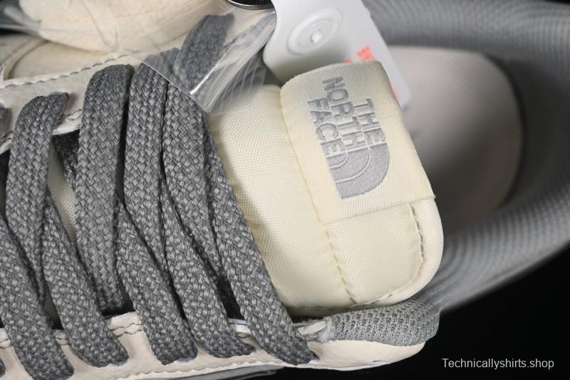 Nike Air Force 1 '07 Low The North Face x CDG Light Grey Swoosh Casual Sneakers - HH7518-052