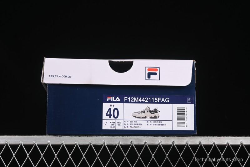 Fila Heritage Fluid Cat Paw 5.0 Retro Dad Shoes with Lace-Up Design - F12M442115FAG