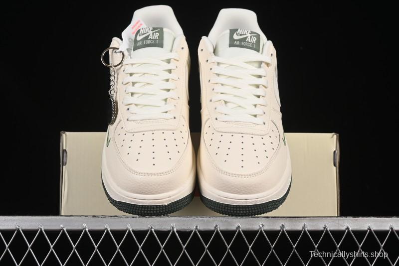 Nike Air Force 1'07 Low Just Do It Casual Sneakers with Full-Length Air Cushion - DF0188-056