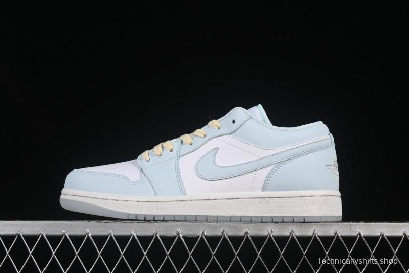 Nike Air Jordan 1 Low AJ1 Mint Blue Low-Top Casual Lifestyle Sneakers - HJ5999-400