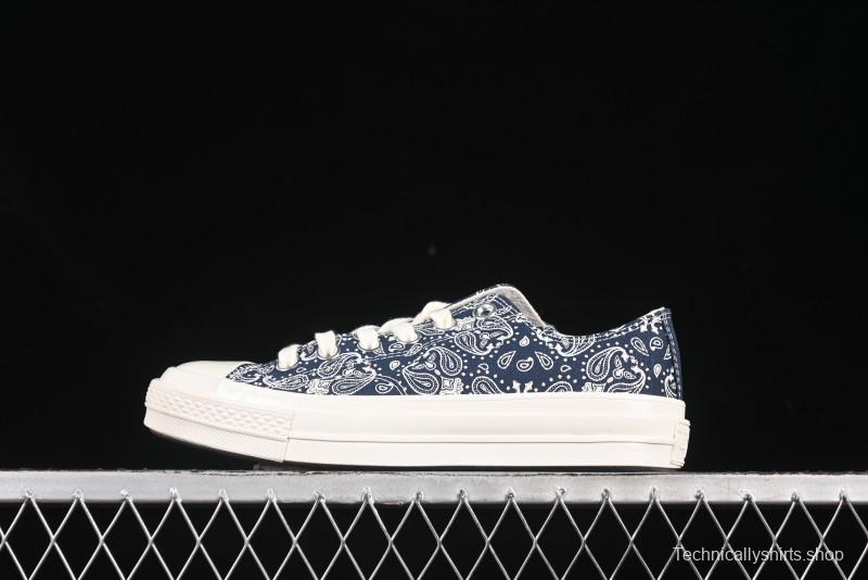 Converse Chuck 1970s Low Top Casual Sneakers with Paisley Pattern - A15751C