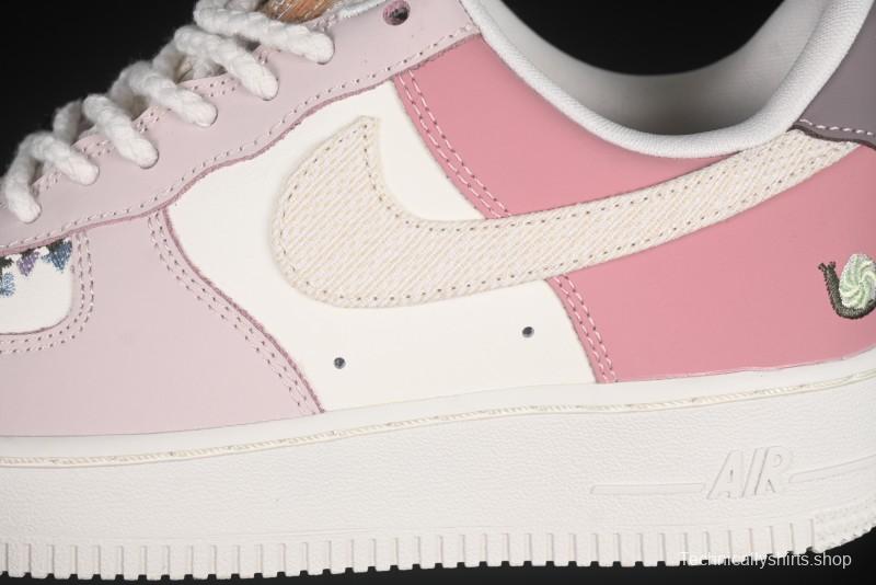 Nike Air Force 1'07 Low Casual Sneakers with Full-Length Air Cushion - IB8874-111