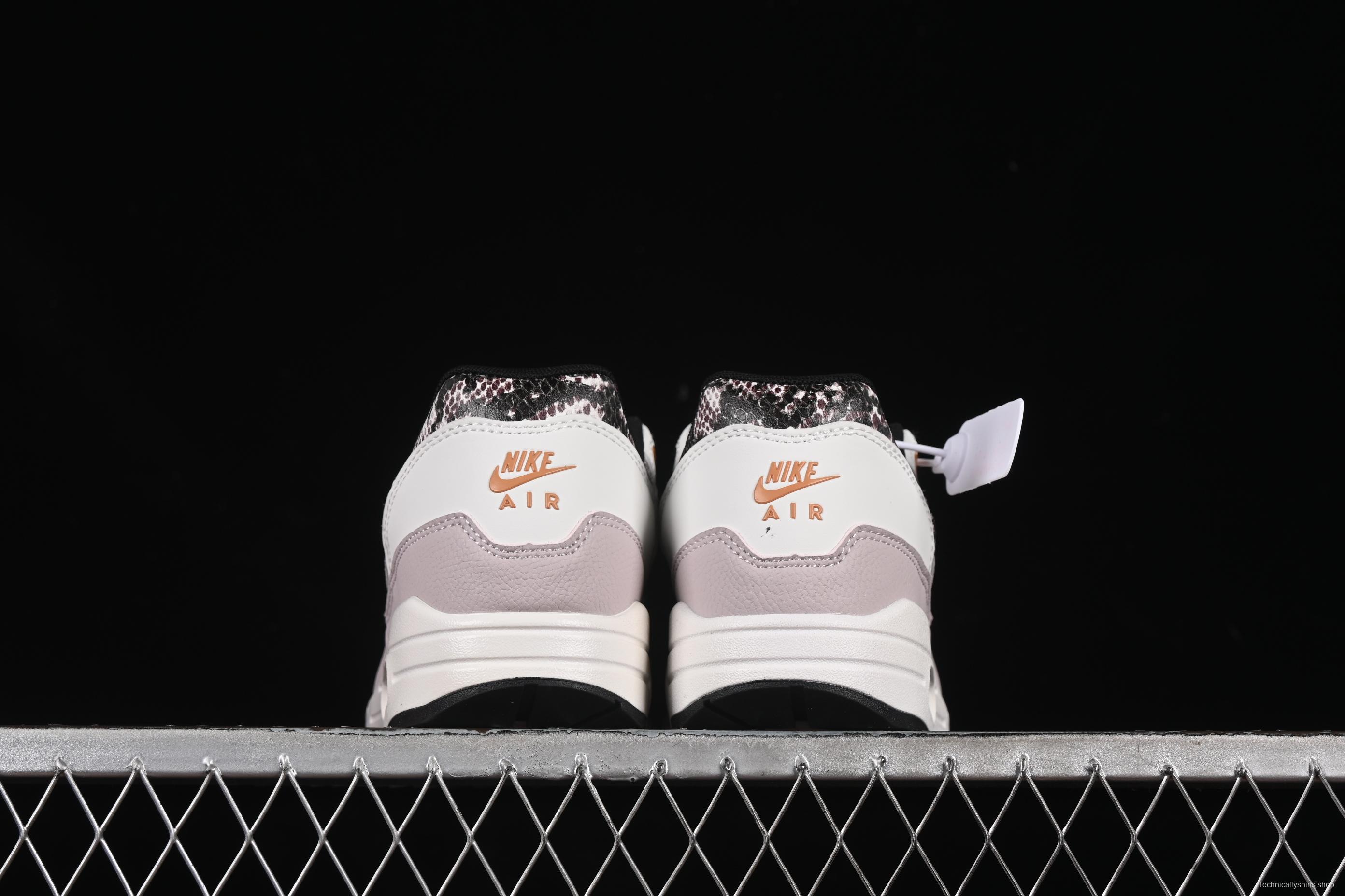 Nike Air Max 1 Retro Running Shoes with Half-Sole Air Cushion - HF5338-100