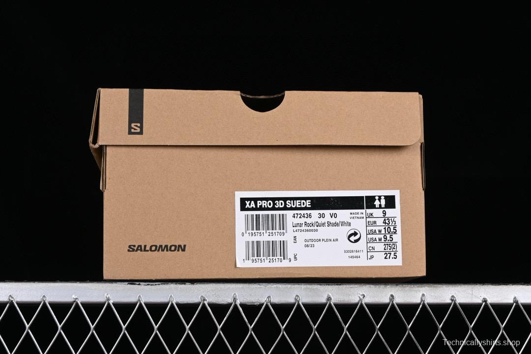 Salomon XA PRO 3D Suede Outdoor Trail Running Shoes - 472436-30