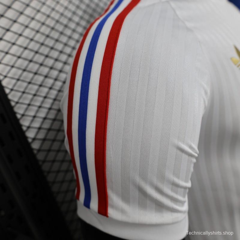 Player Version 25/26 Olympique Lyon 75 Year Anniversary White Jersey