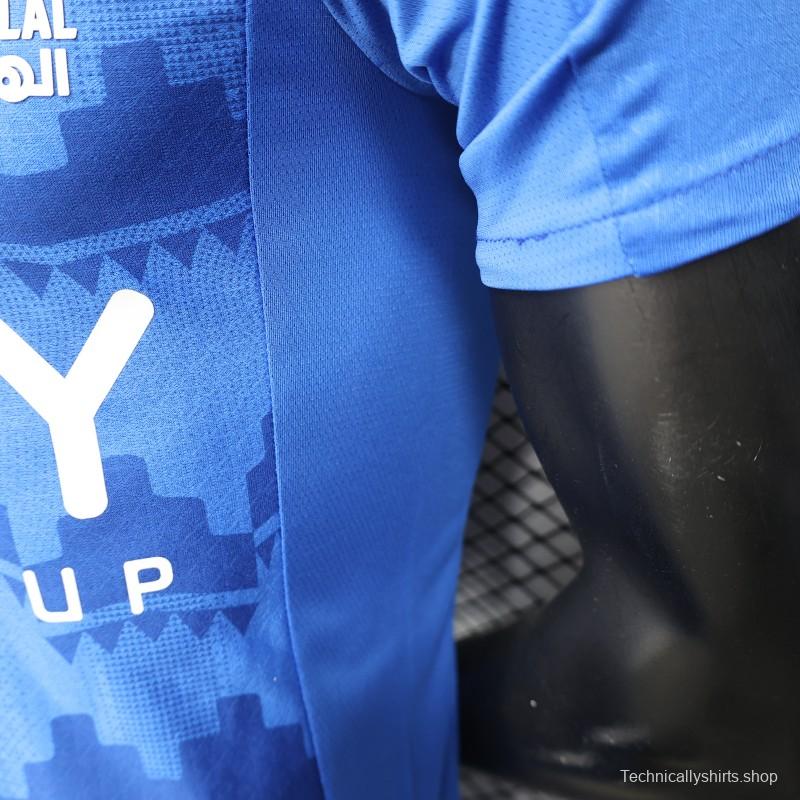Player Version 25/26 Al Hilal Home Jersey