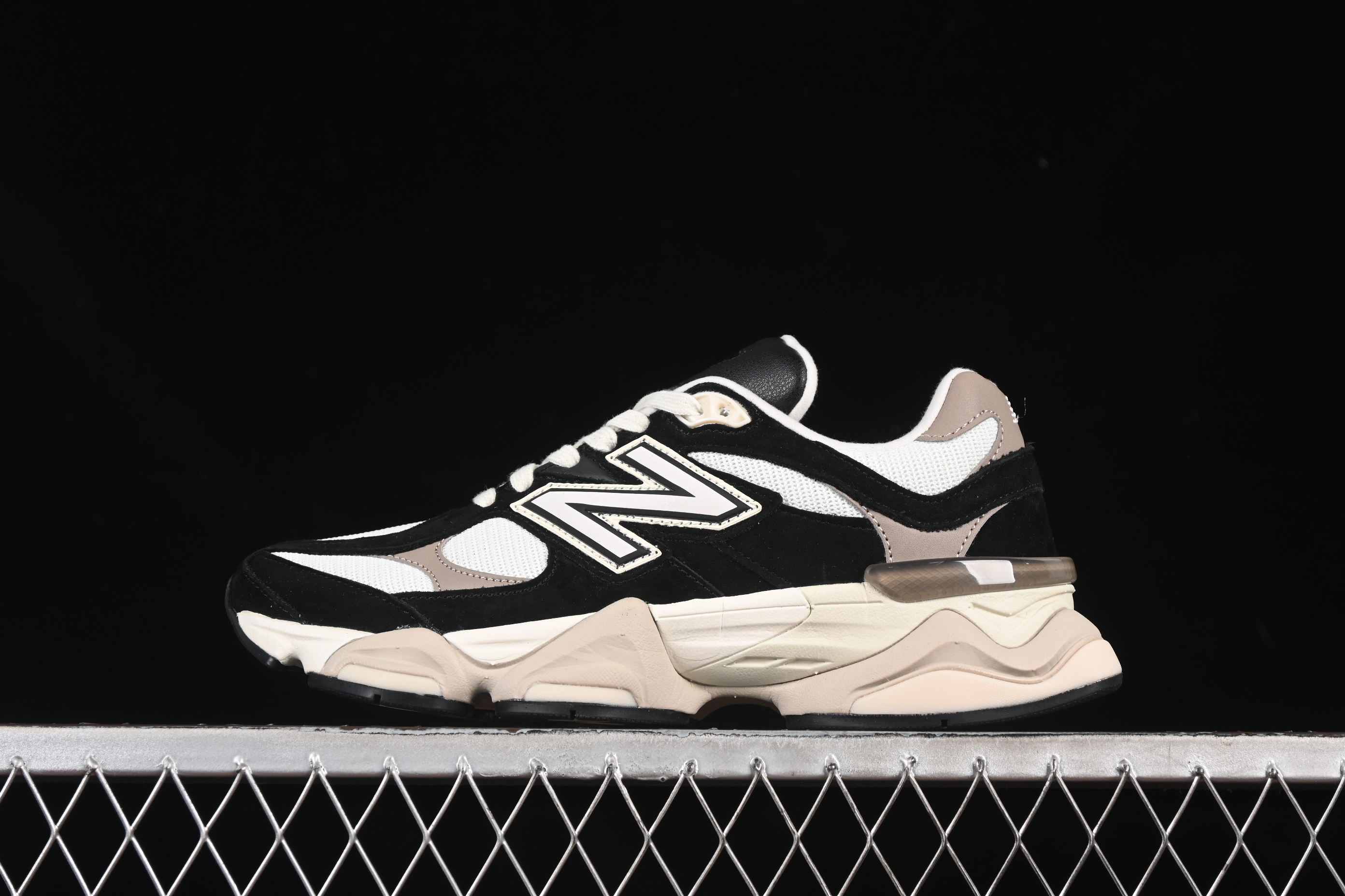 Joe Freshgoods x New Balance 9060 Retro Running Sneakers with ABZORB Cushioning - U9060BLZ