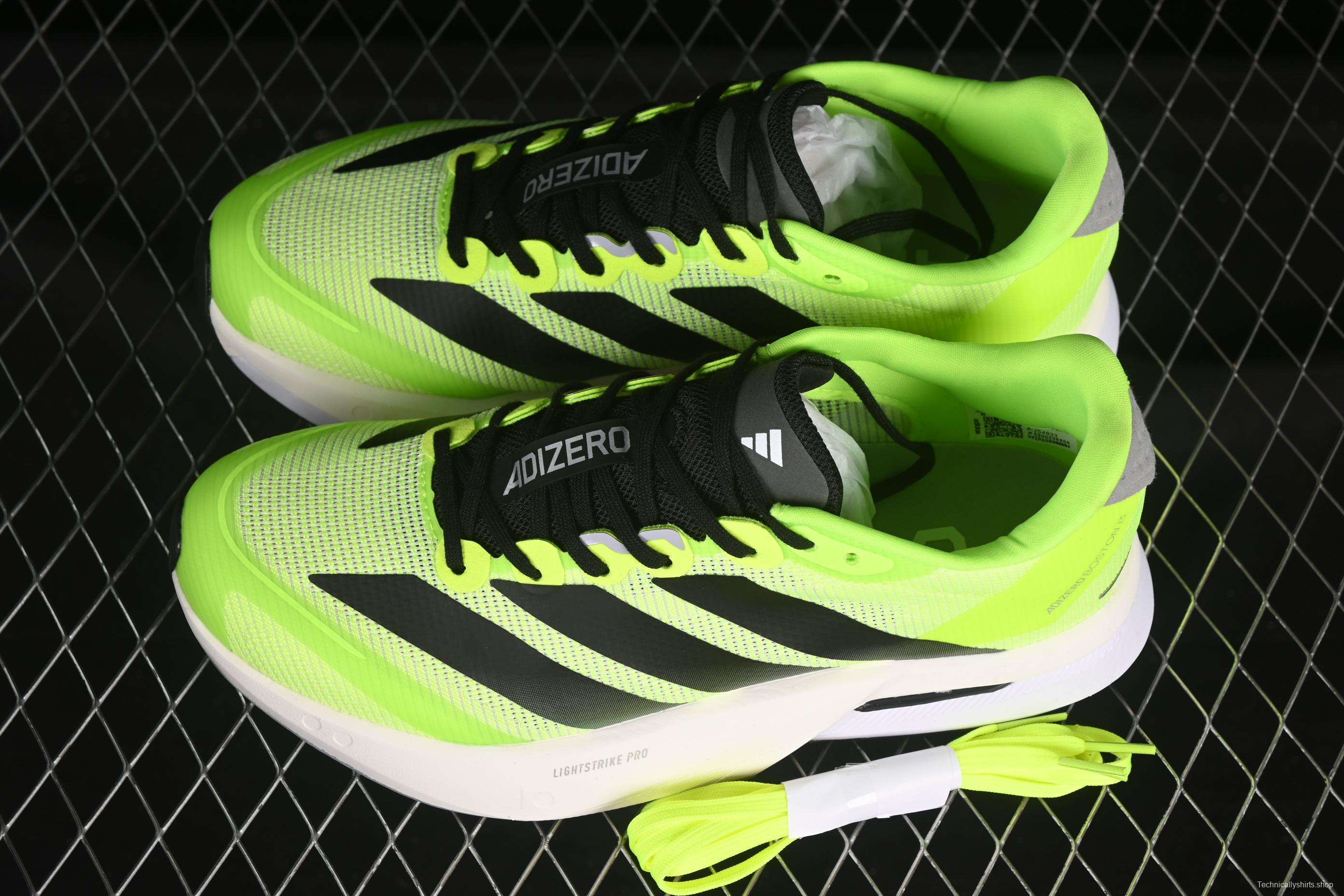 Adidas Adizero Boston 13 Running Shoes with Breathable Design - JS4933