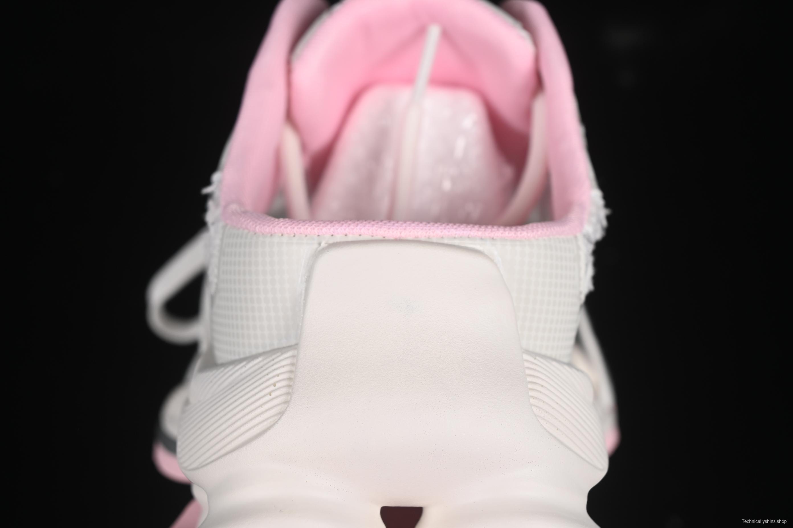 GG-CC Star Same Style Lace-Up Hollow Out Chunky Sneakers with 5cm Height Increase - G25U9910 Pink