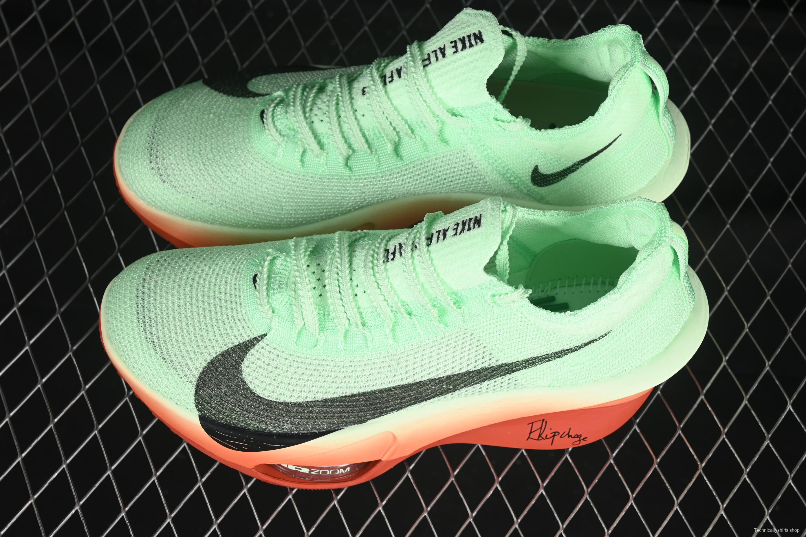 Nike Zoom VaporFly Next% 3 Prototype Super Marathon Running Shoes with Dual Air Zoom and Full-Length Carbon Fiber Plate - HJ7041-300