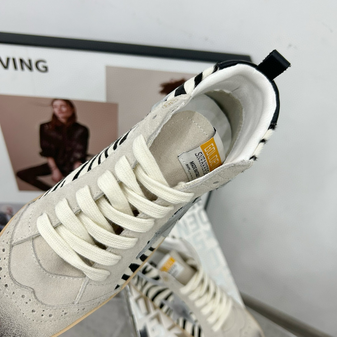 2024 Unisex GGDB Black White Grey Suede High Top Sneakers MJ00300