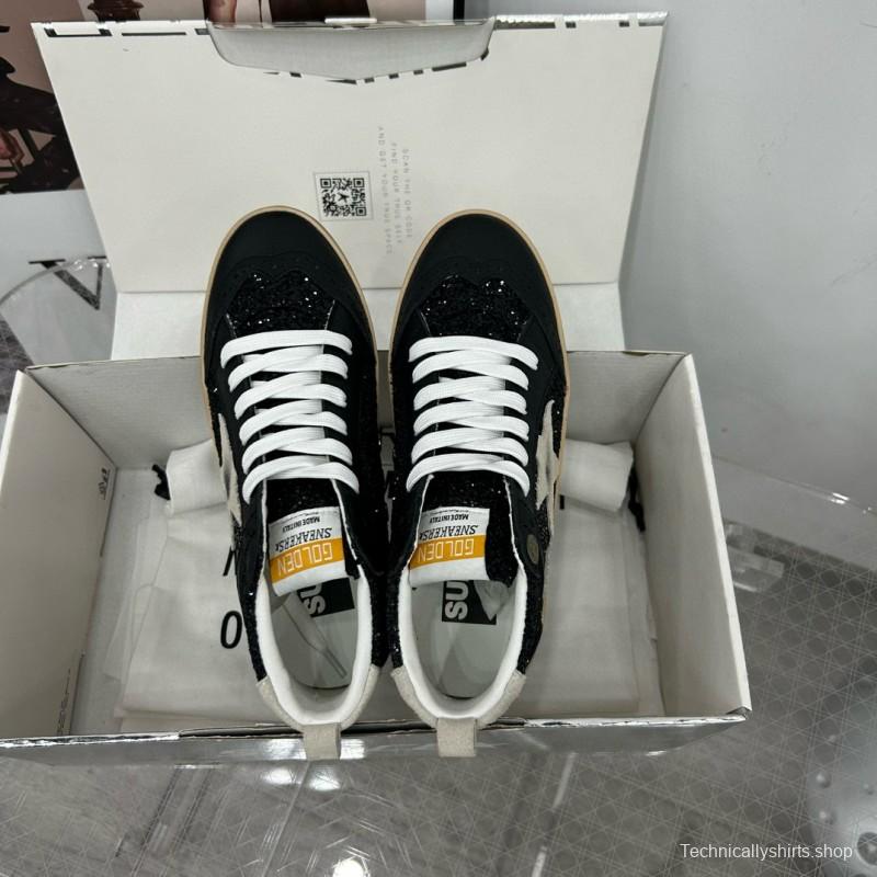 2024 Unisex GGDB Black White Suede High-top Sneakers MJ00300