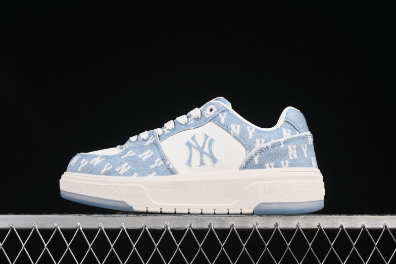Adidas NY MLB Chunky Liner Embo Monogram New York Yankees Height-Increasing Thick Sole Casual Running Shoes - 3ASXV015N50BLS