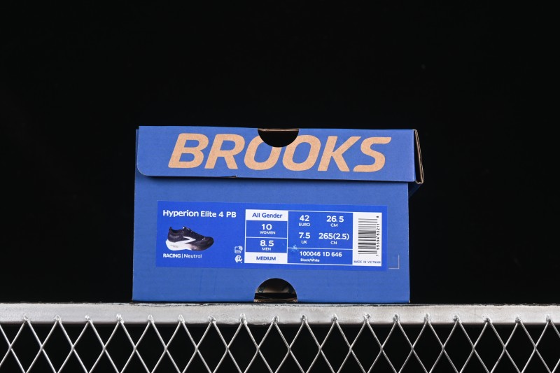 Brooks Hyperion Elite 4 Performance Breathable Cushioned Running Shoes - 1000461D646